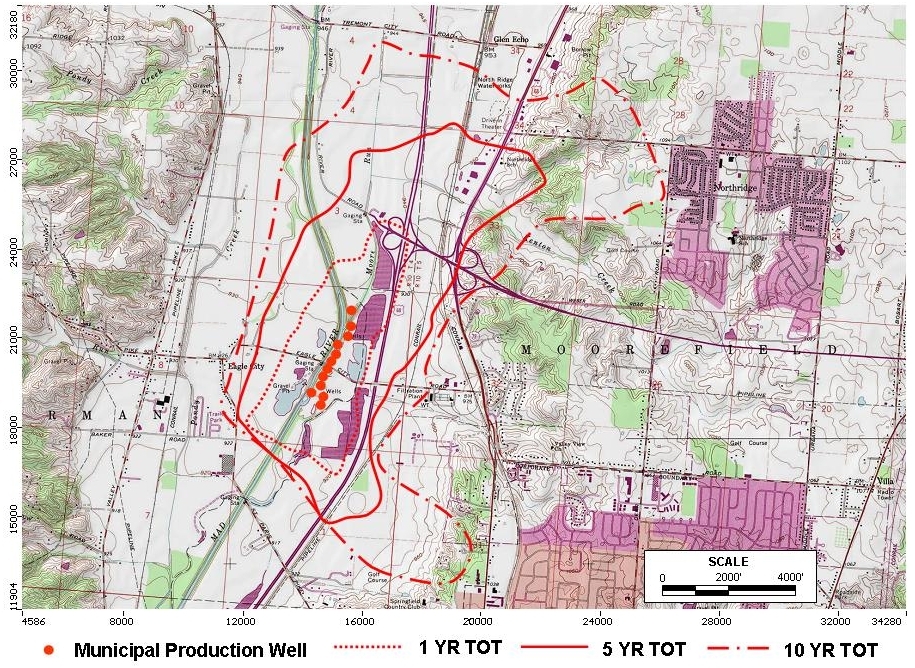 Time-of-travel boundaries