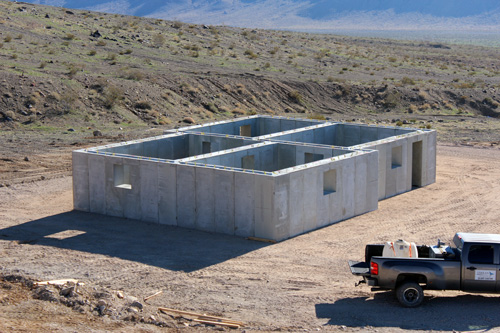 SACON Live-Fire House Constructed with Keyed Panels